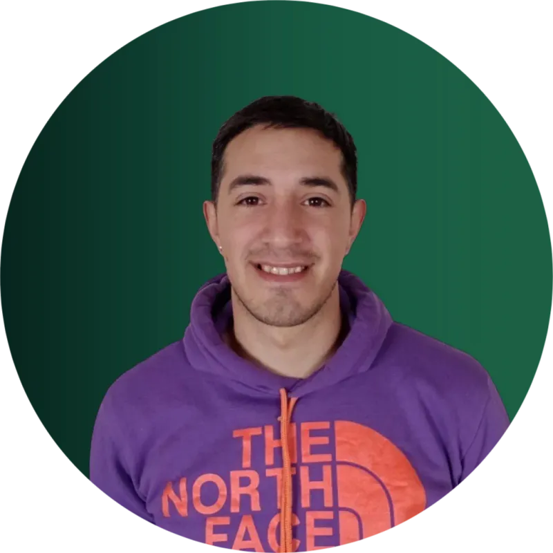 Interfaz de sitio web cargando rápido en un celular